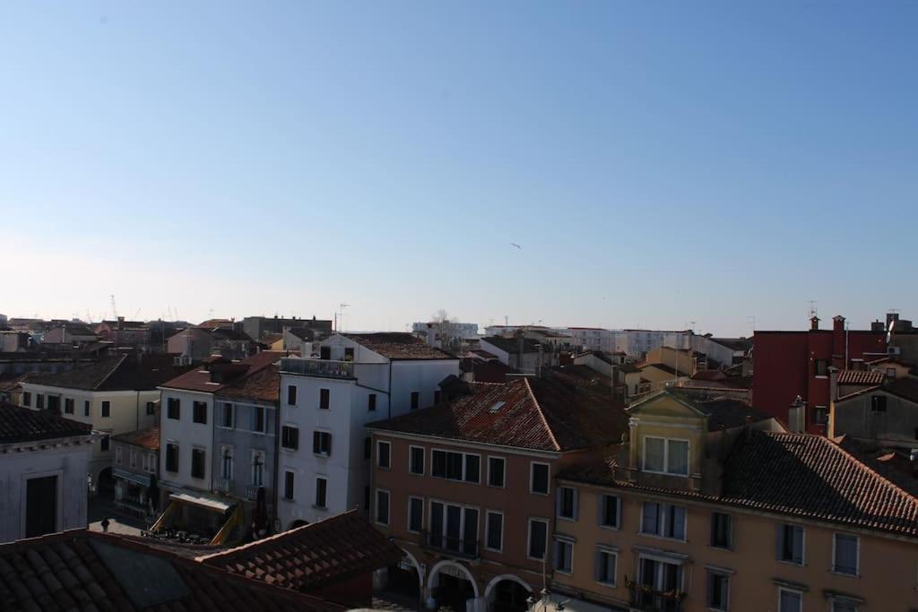 Apartment With Terrace In Chioggia'S Main Square Экстерьер фото